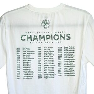 Wimbledon Champions‎ Crew Neck T Shirt Mens XS Tennis Athleisure Preppy Classic